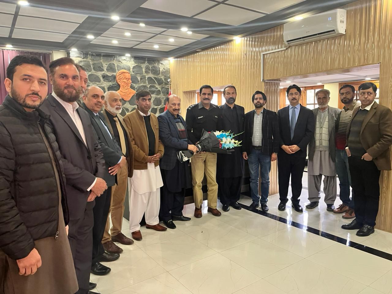 Meeting with DPO Haripur